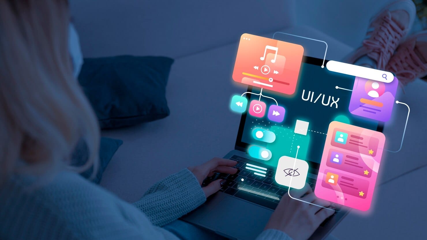 Representações da experiência do utilizador e design da interface