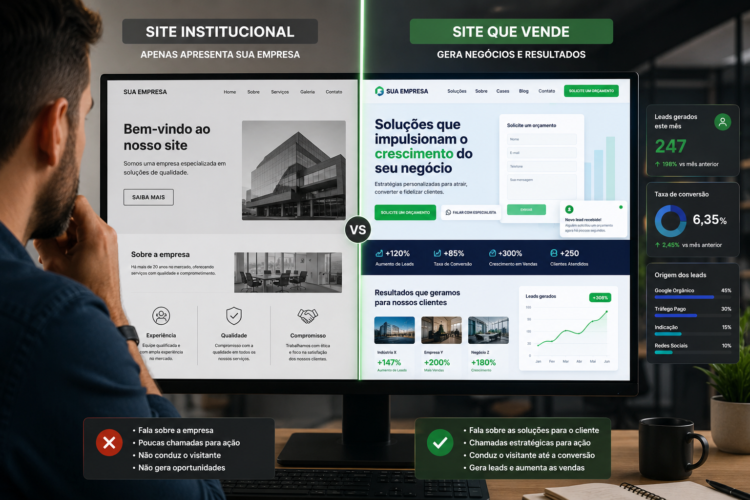 comparativo site