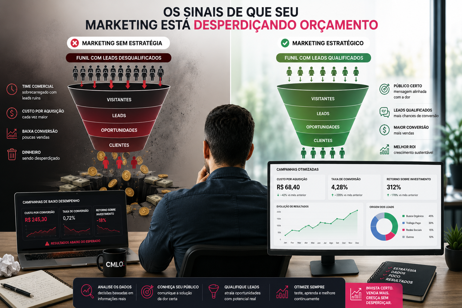 Os sinais de que seu marketing está desperdiçando orçamento 2 marketing