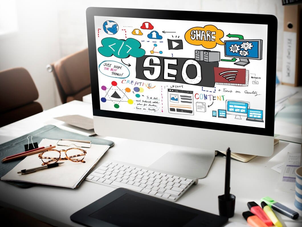 SEO Search Engine Optimization Internet Digital Concept
