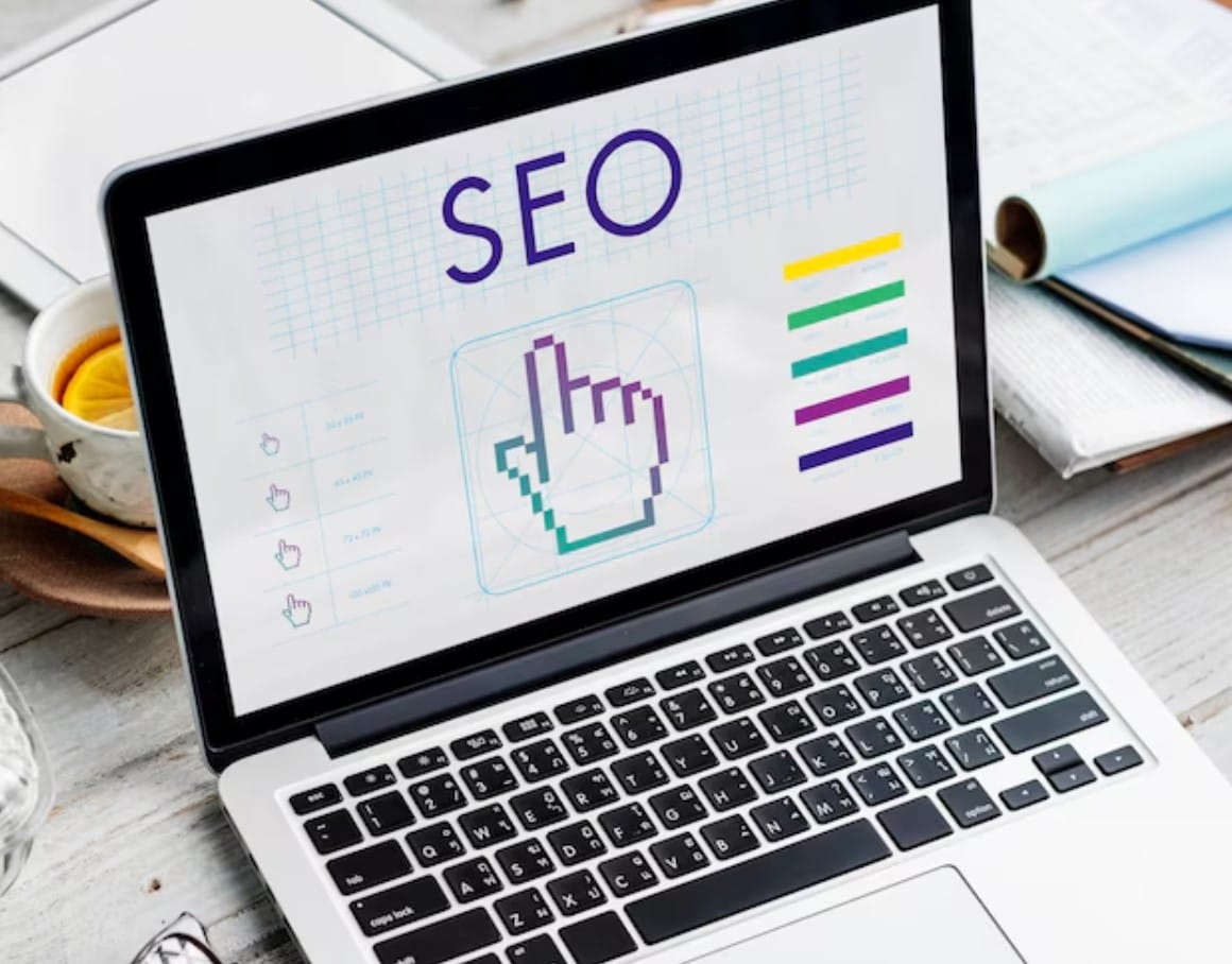 Conceito de ciberespaço manual do webinar de links de Seo