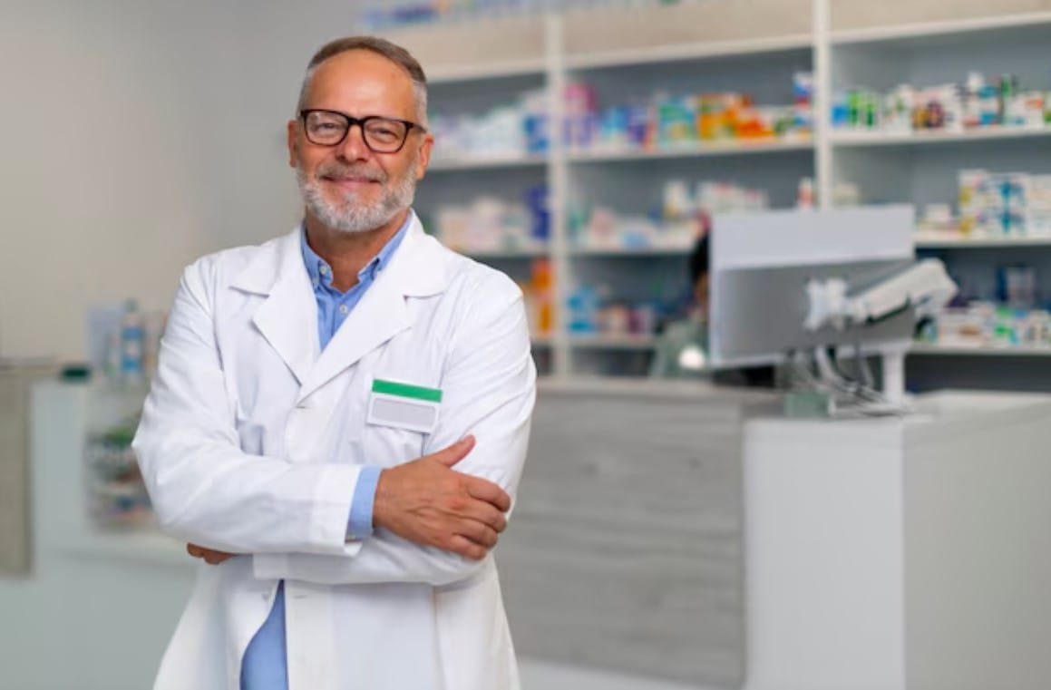 Farmacêutico no trabalho