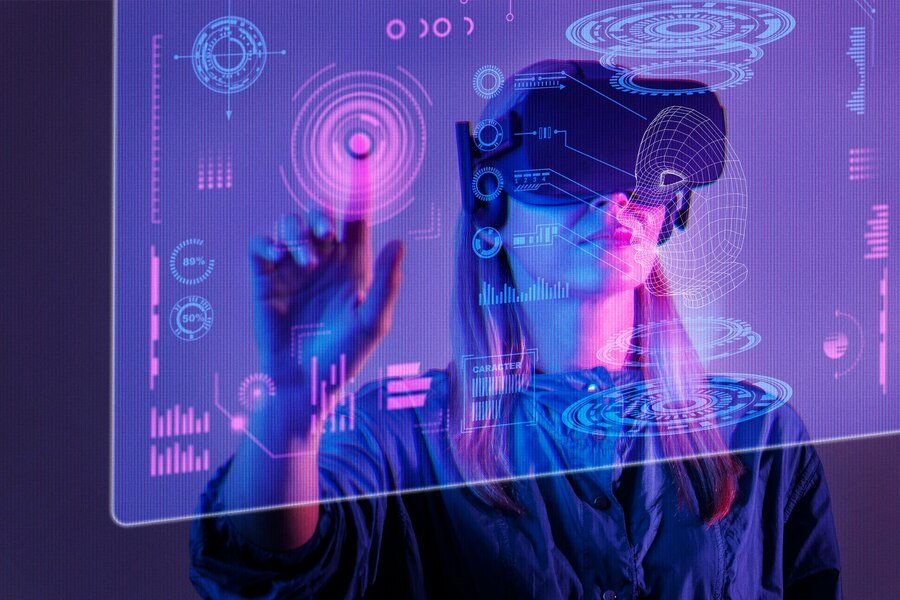 Marketing no Metaverso: Tudo Sobre essa Tendência Digital 1 Conceito de colagem de avatar metaverso