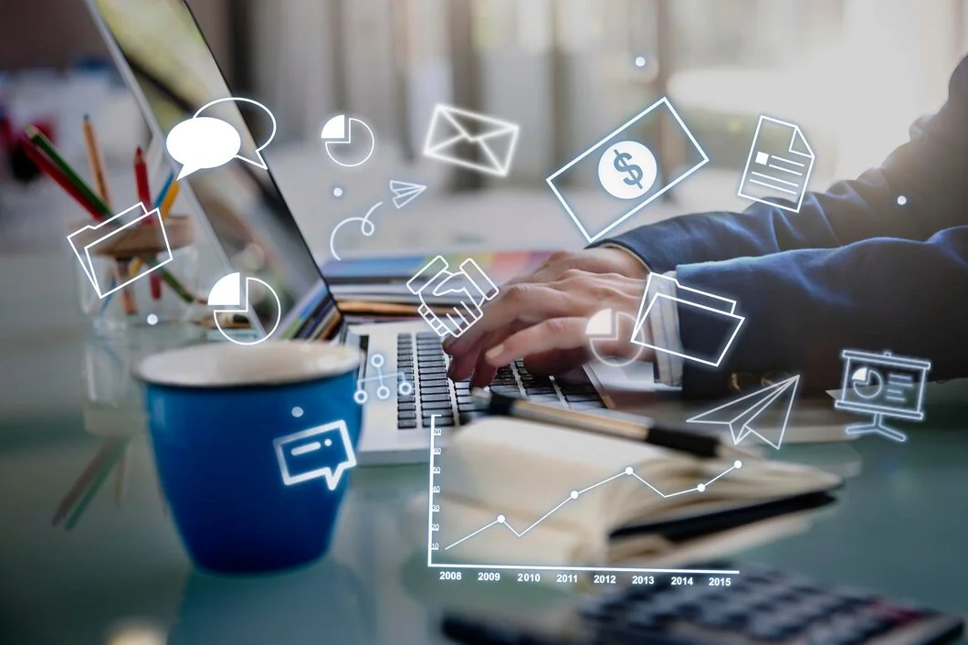 Marketing 5.0: O Que É, Importância e Como Aplicar 1 Conceito de branding da solução de estratégia de gestão corporativa