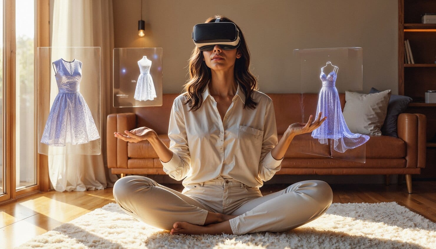 5 exemplos de experiências imersivas encantadoras Conceito de compras online