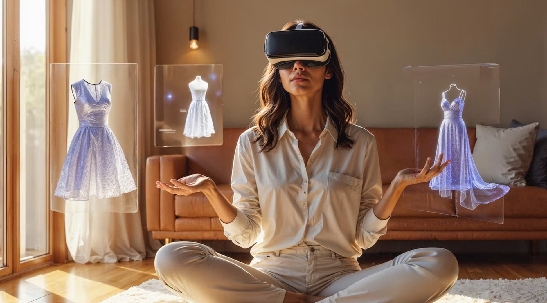 Os principais benefícios de usar RA em marketing de produtos Conceito de compras online